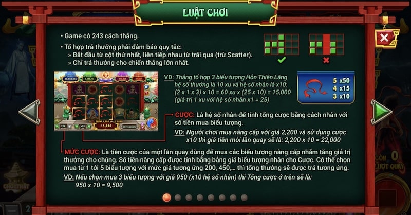 Luật chơi của Na tra Ma Đồng game Slot tại Sunwin